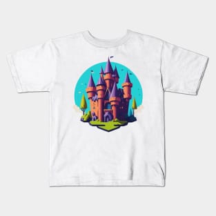 Cute Castle Kids T-Shirt